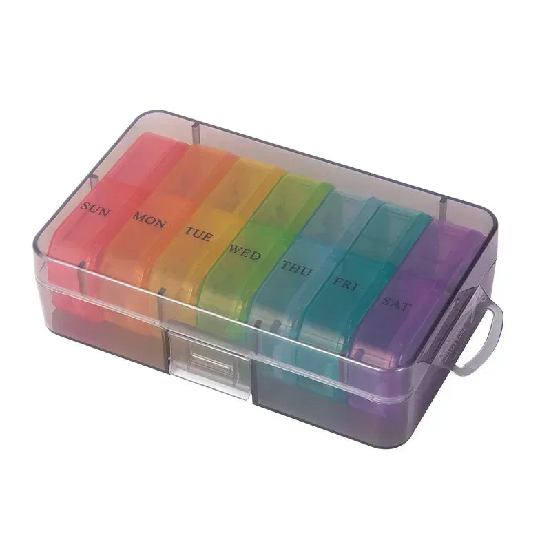 1PC Weekly Pill Case – 7-Day Portable Pill Organizer