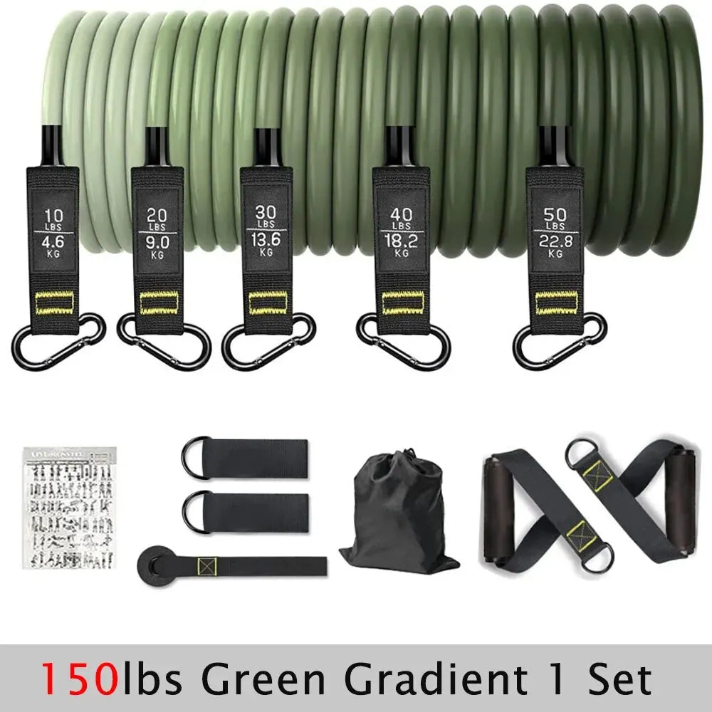 Resistance Bands Set – Tension Pull Rope for Men & Women