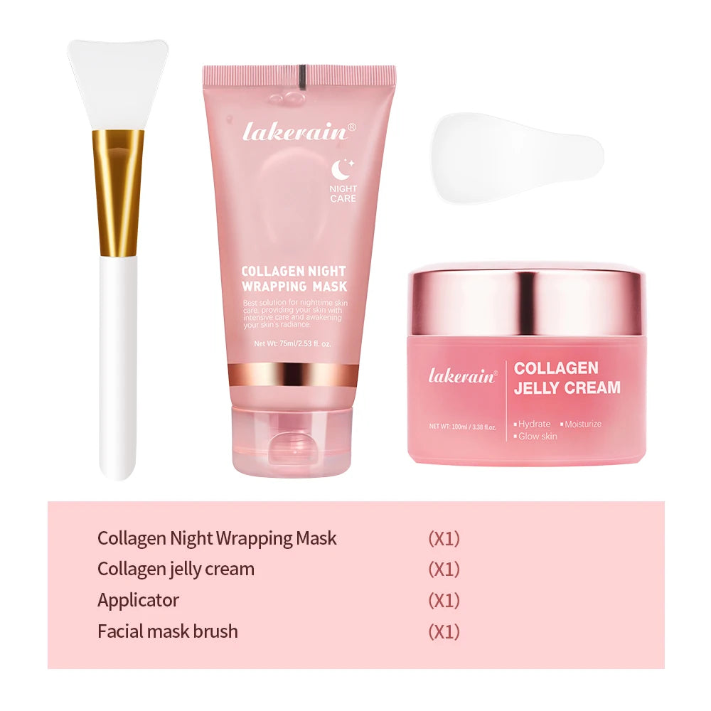 Collagen Jelly Cream — Hydrolyzed Overnight Facial Mask (75 ml)
