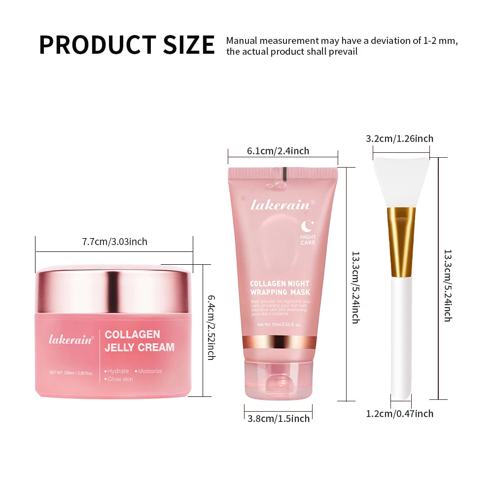 Collagen Jelly Cream — Hydrolyzed Overnight Facial Mask (75 ml)