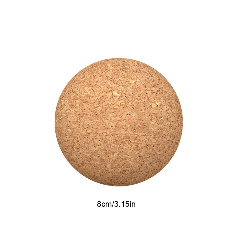 Cork Massage Ball – Deep Tissue & Yoga Therapy