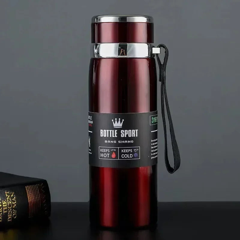 1L Stainless Steel Thermal Water Bottle