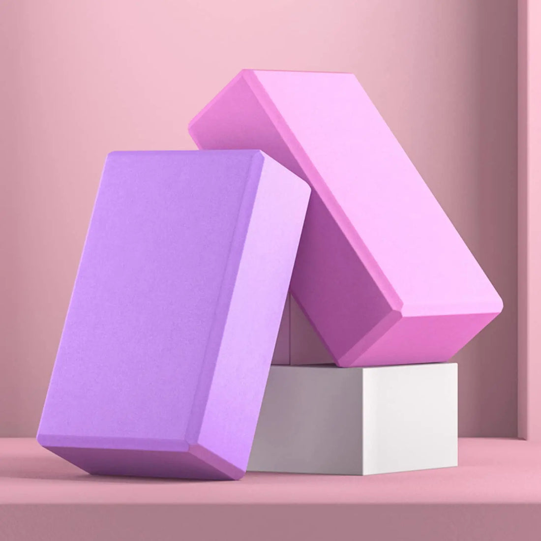 2PCS EVA Yoga Blocks Foam Brick Set