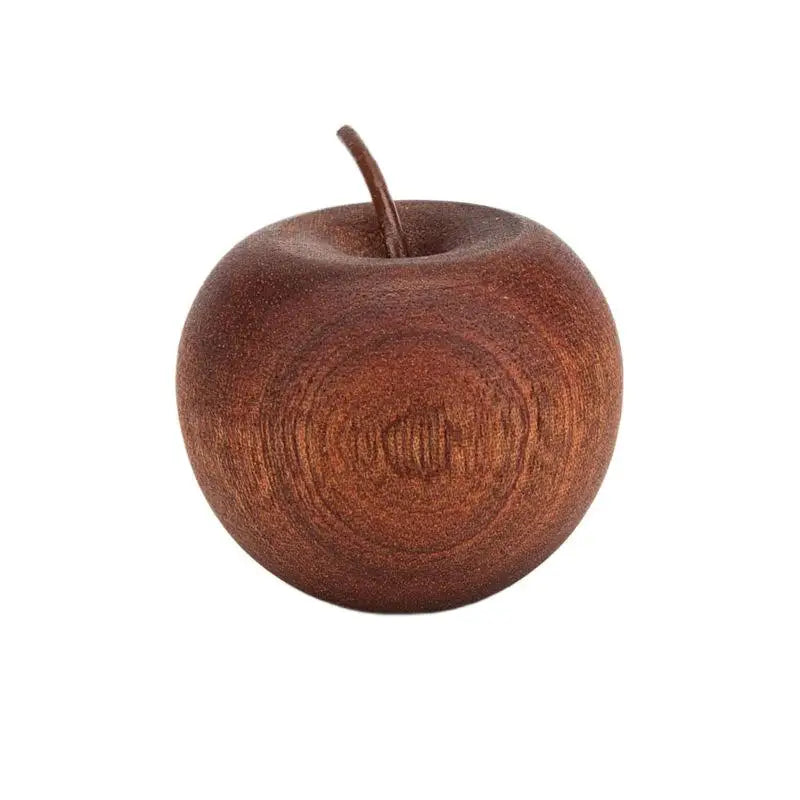 Wooden Apple-Shaped Essential Oil Diffuser — Natural Aromatherapy Decor for Home, Bathroom & Car