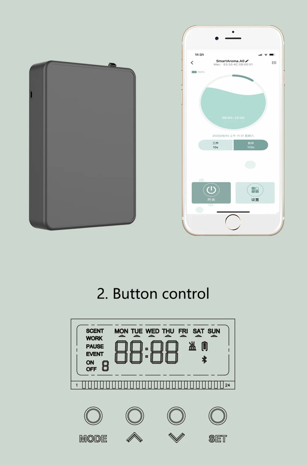 500ML Smart Scent Air Diffuser