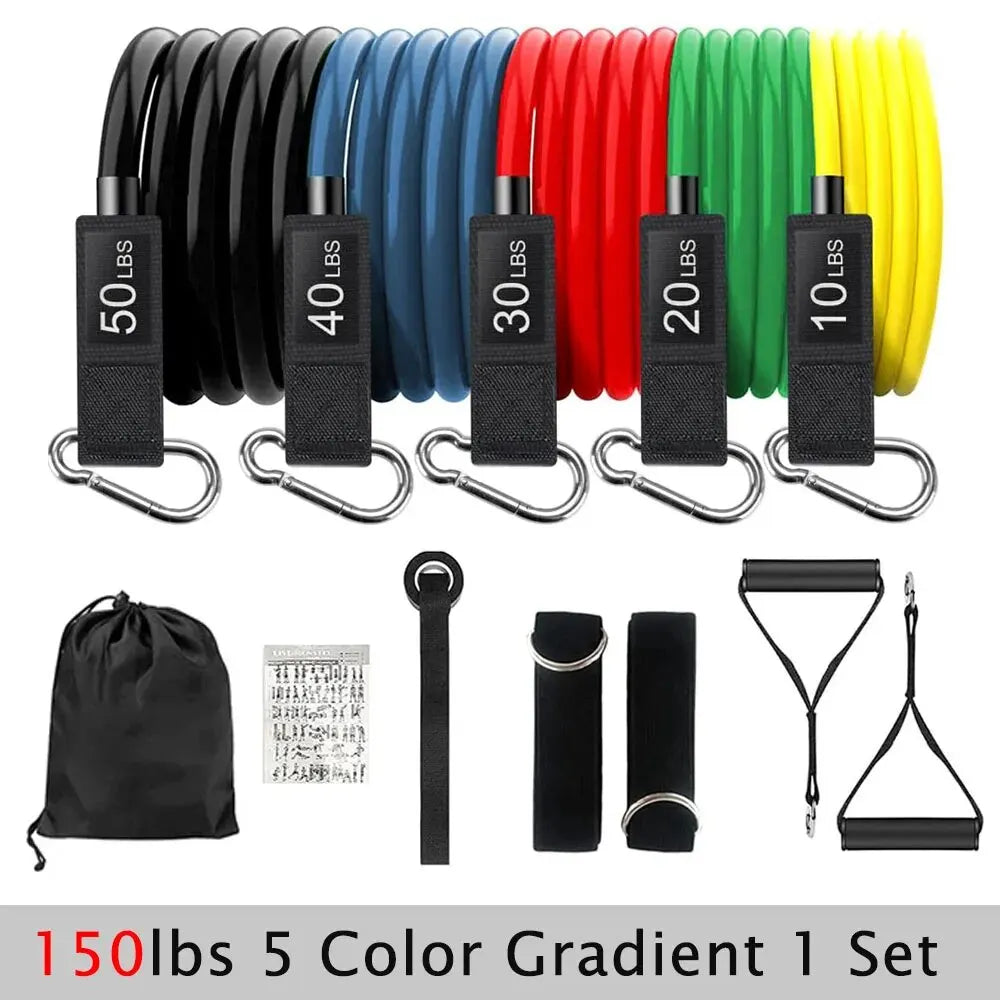 Resistance Bands Set – Tension Pull Rope for Men & Women