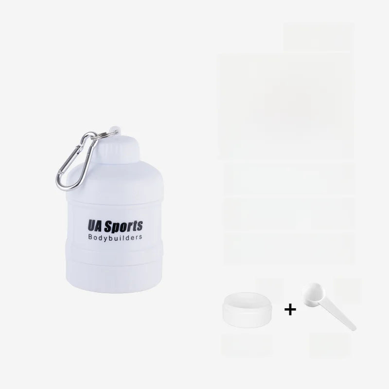 Portable Protein Powder Funnel & Capsule Storage Cup