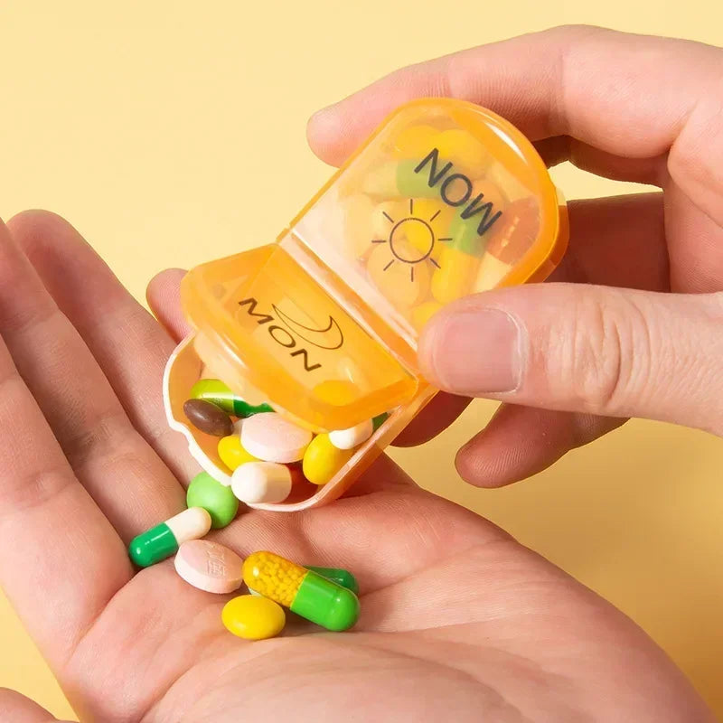 1PC Weekly Pill Case – 7-Day Portable Pill Organizer