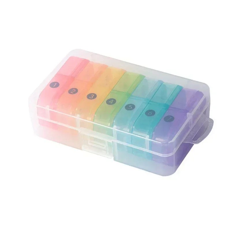 1PC Weekly Pill Case – 7-Day Portable Pill Organizer