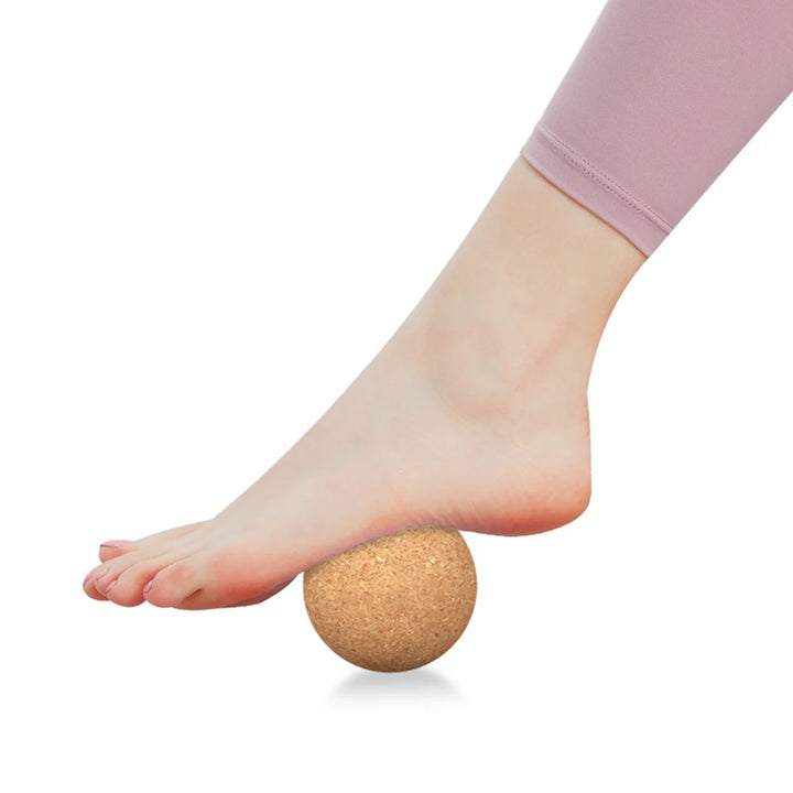 Cork Massage Ball – Deep Tissue & Yoga Therapy