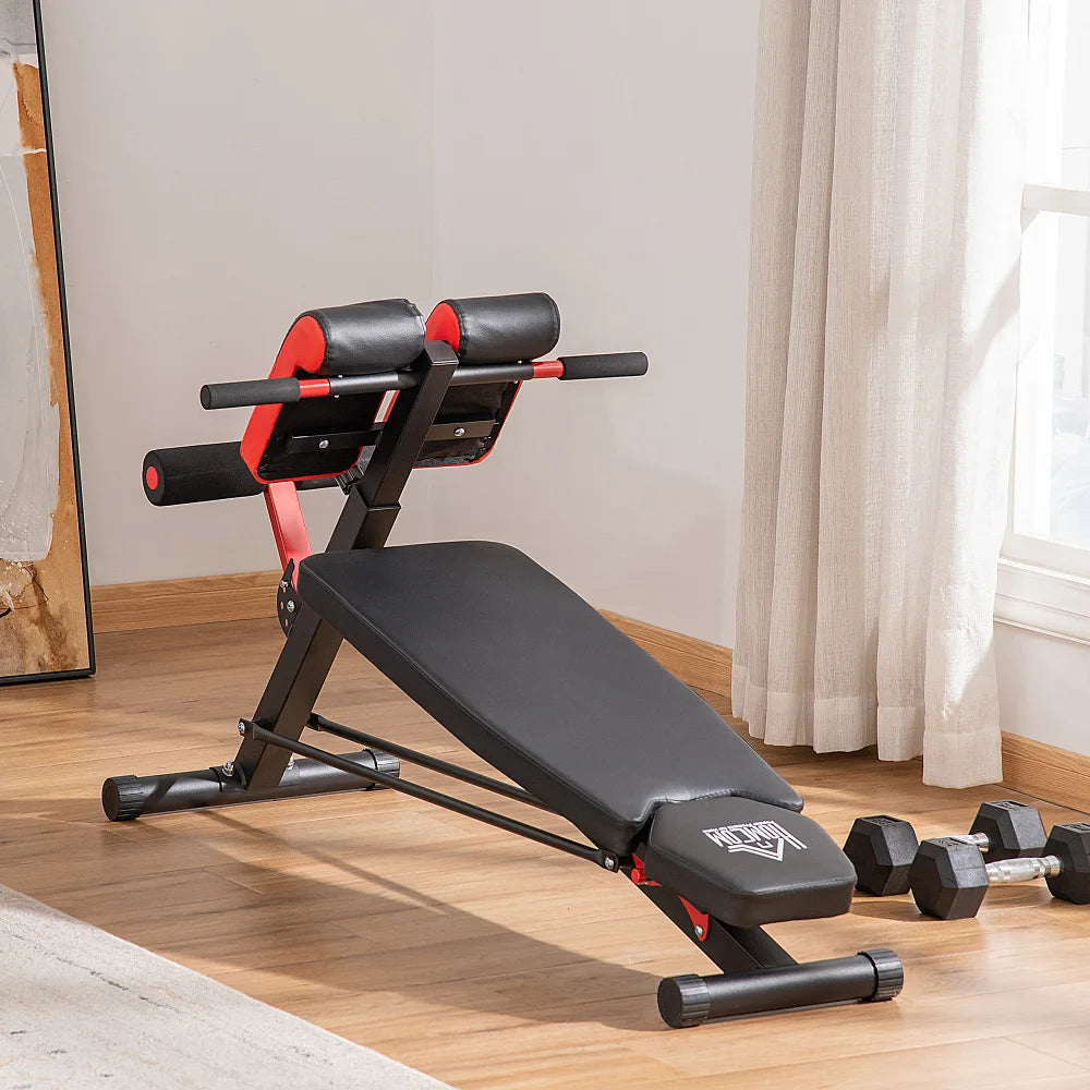 Adjustable Hyperextension Weight Bench