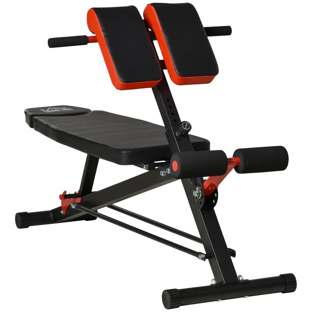Adjustable Hyperextension Weight Bench