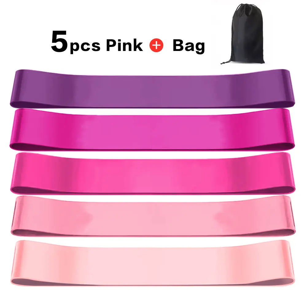 Resistance Loop Bands – Set for Yoga, Pilates & Strength Training