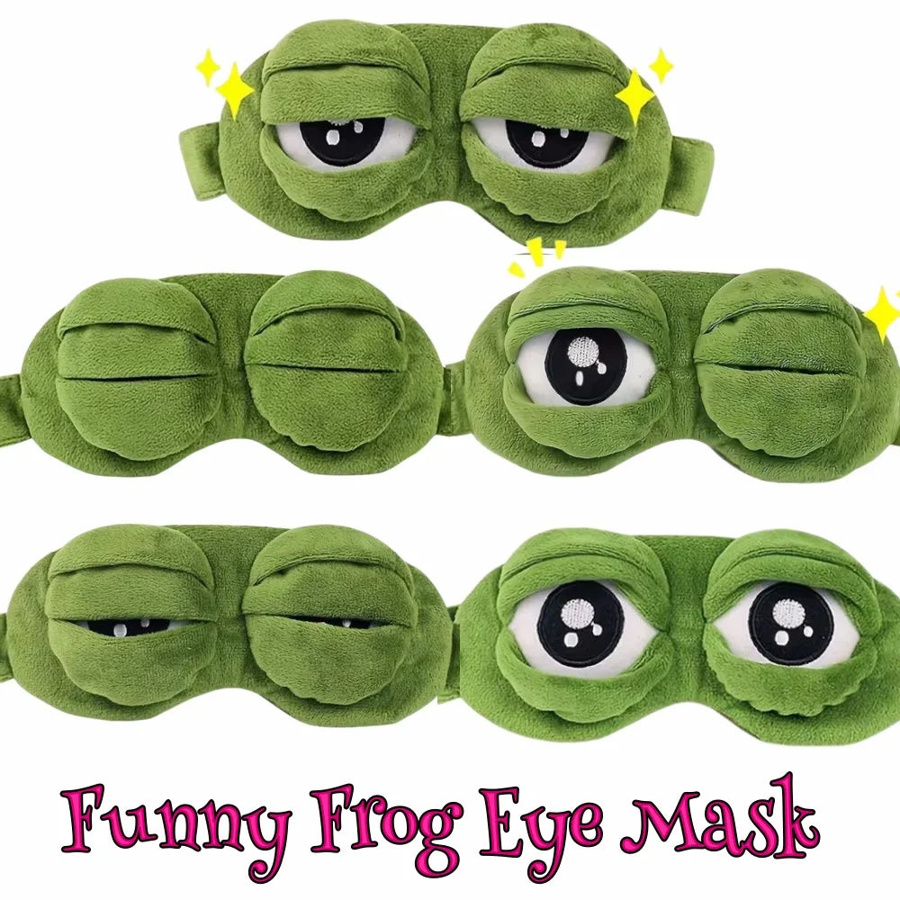 3D Contoured Sleep Mask – 100% Light Blocking Eye Cover