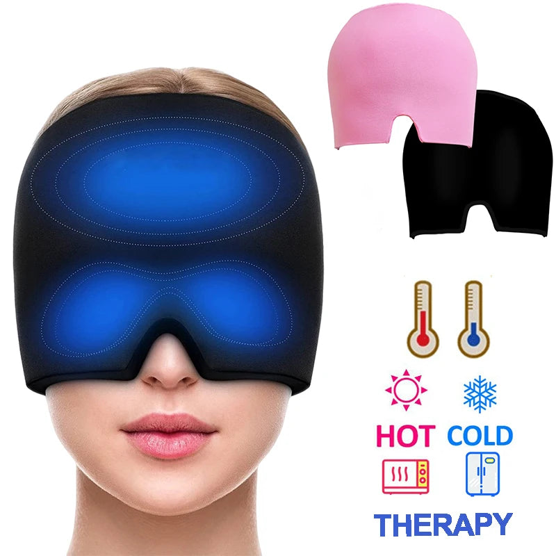 Gel Ice Headache Relief Cap