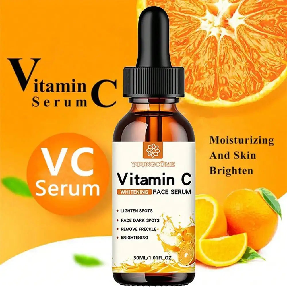 Vitamin C Facial Essence — Brightening & Repair Serum with Hyaluronic Acid (30 ml)