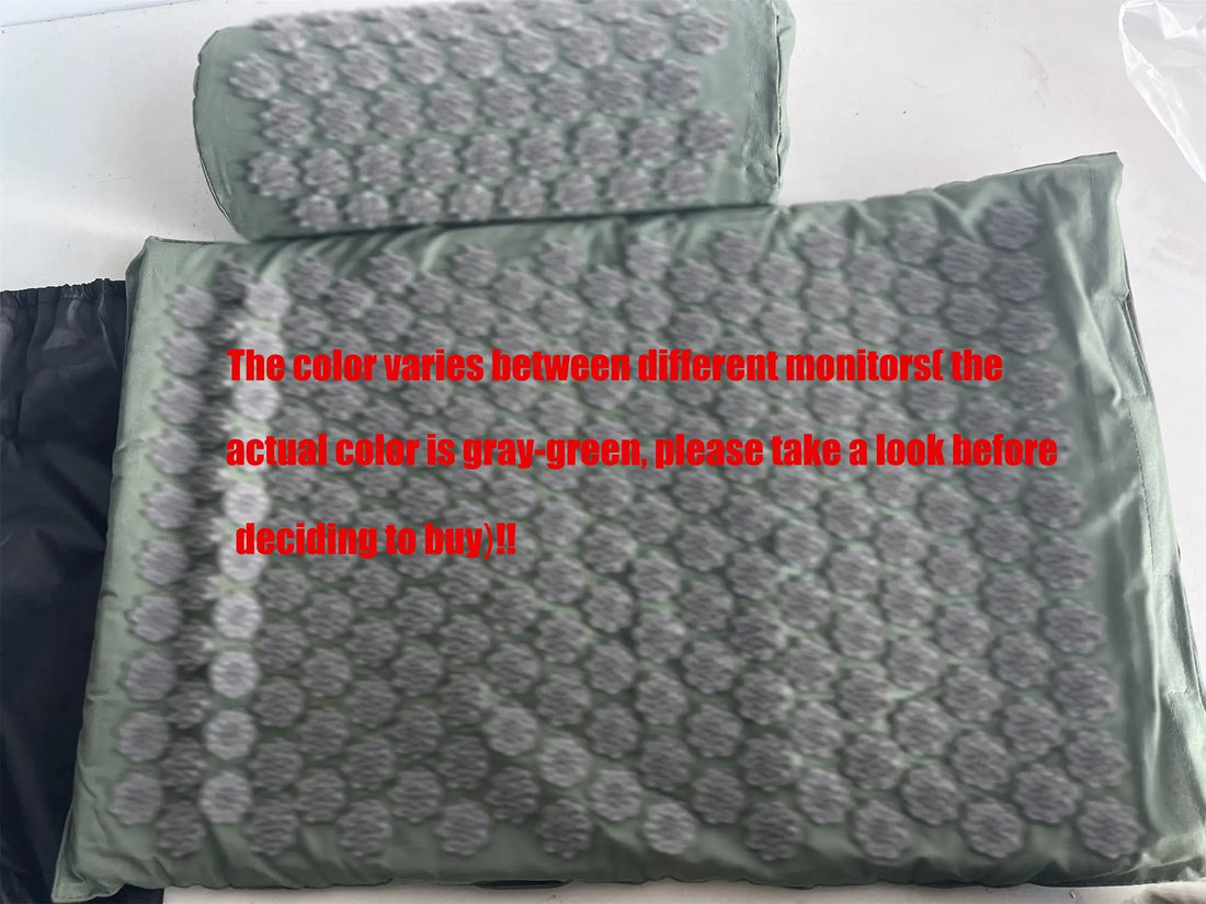Acupressure Yoga Mat & Pillow Set