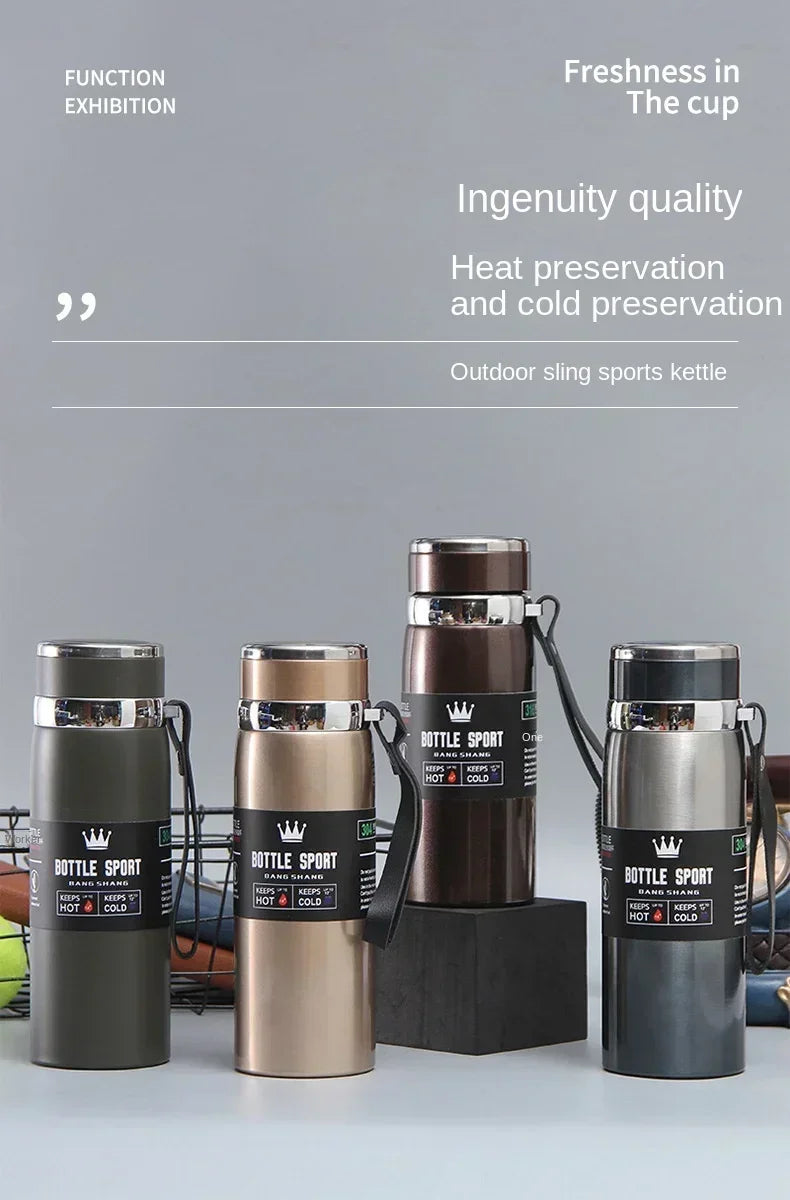 1L Stainless Steel Thermal Water Bottle