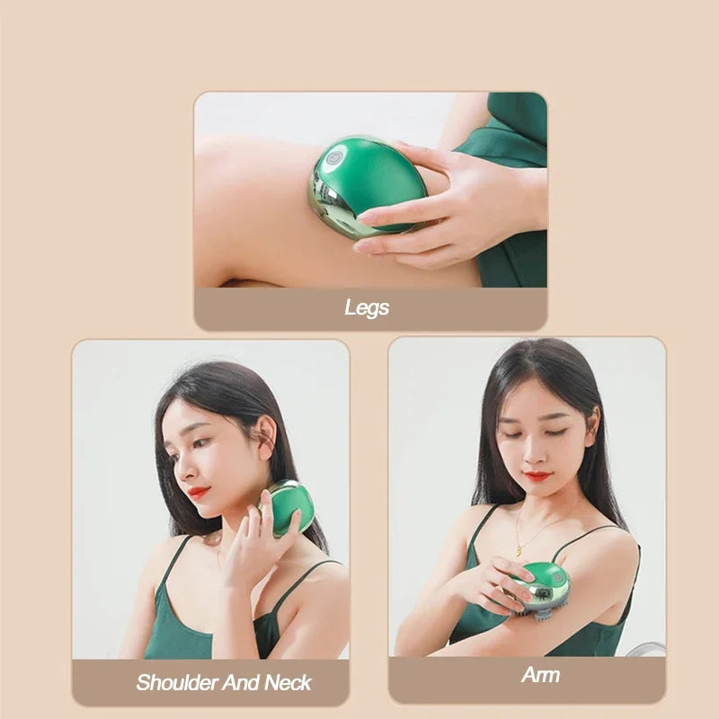 Waterproof Scalp Massager Brush — Gentle 3D Kneading for Relaxation & Scalp Care (USB Rechargeable, Sensitive-Skin Friendly)