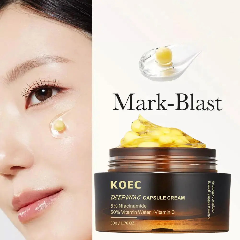 Pink Collagen Capsule Cream — 5% Niacinamide & Hydrolyzed Collagen Deep Hydrating Jelly Moisturizer (50 g)