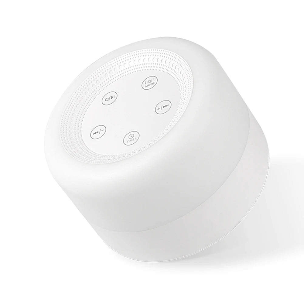 Portable White Noise Machine with Night Light