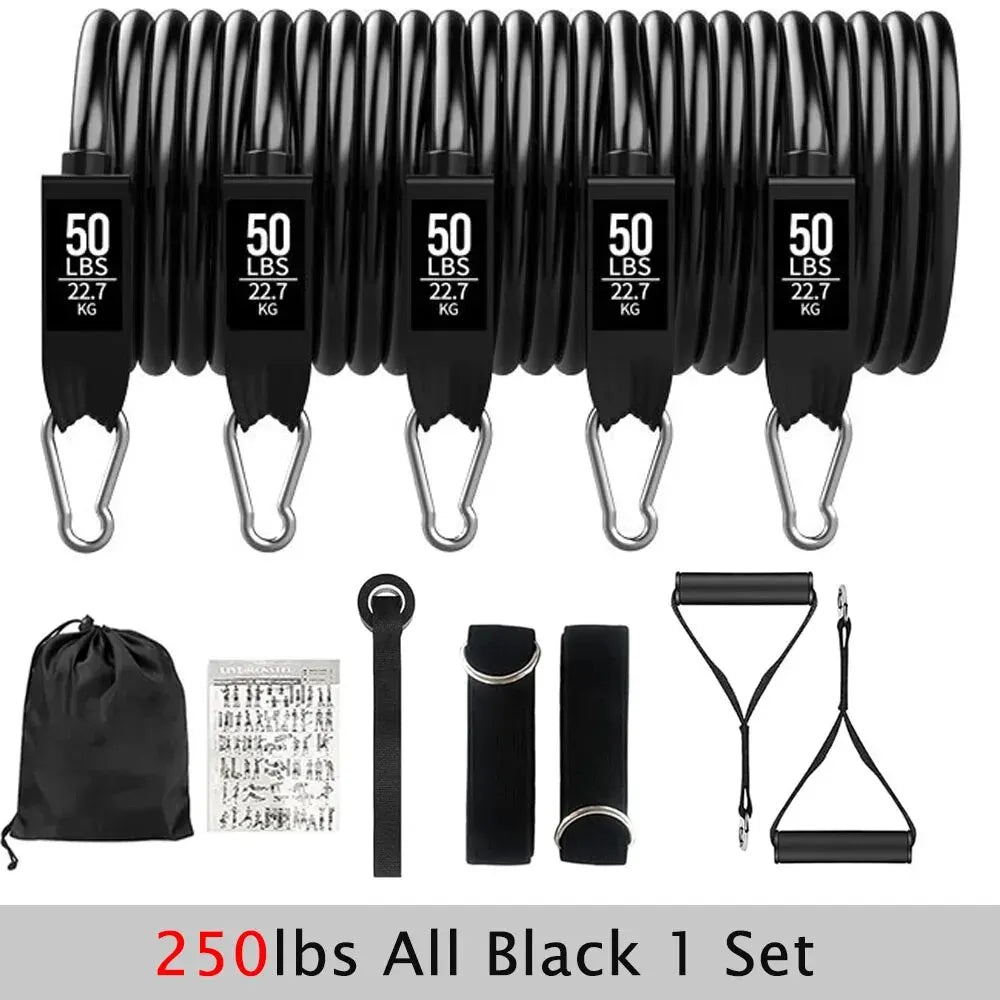 Resistance Bands Set – Tension Pull Rope for Men & Women