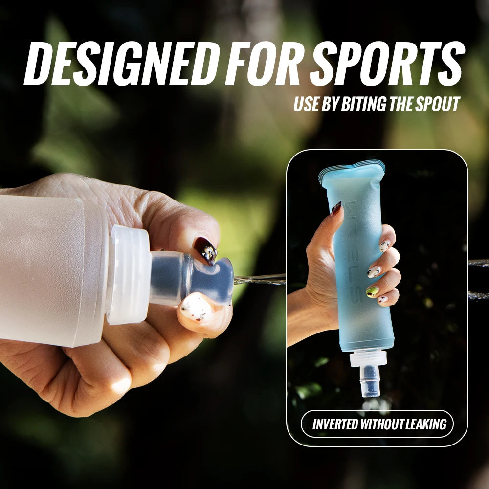 WRELS Soft Folding Water Bottle 250ml/500ml