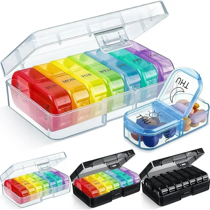1PC Weekly Pill Case – 7-Day Portable Pill Organizer