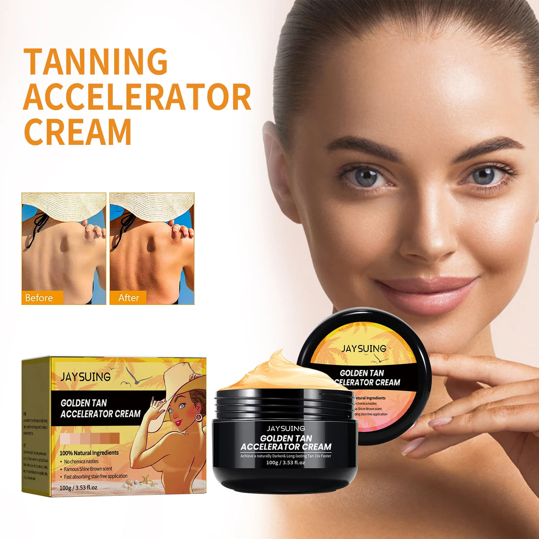 Jaysuing Natural Bronze Blackening Cream