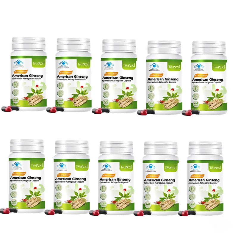 Men’s Vitality & Endurance Capsules — Herbal Support with Ginseng, Epimedium & Astragalus (Adult Use)