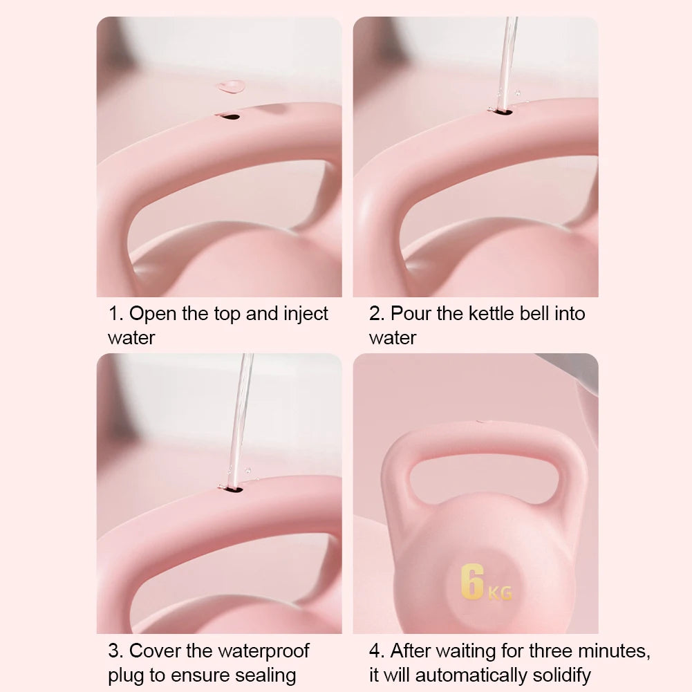 Water-Filled Soft Kettlebell for Strength Training
