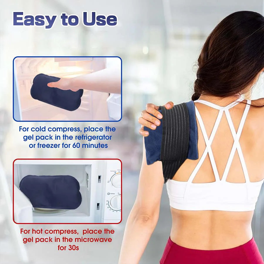 Reusable Gel Ice Pack – Hot & Cold Therapy Bag