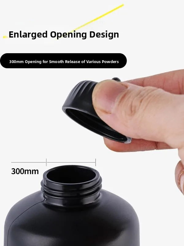 Portable Protein Powder Funnel & Capsule Storage Cup