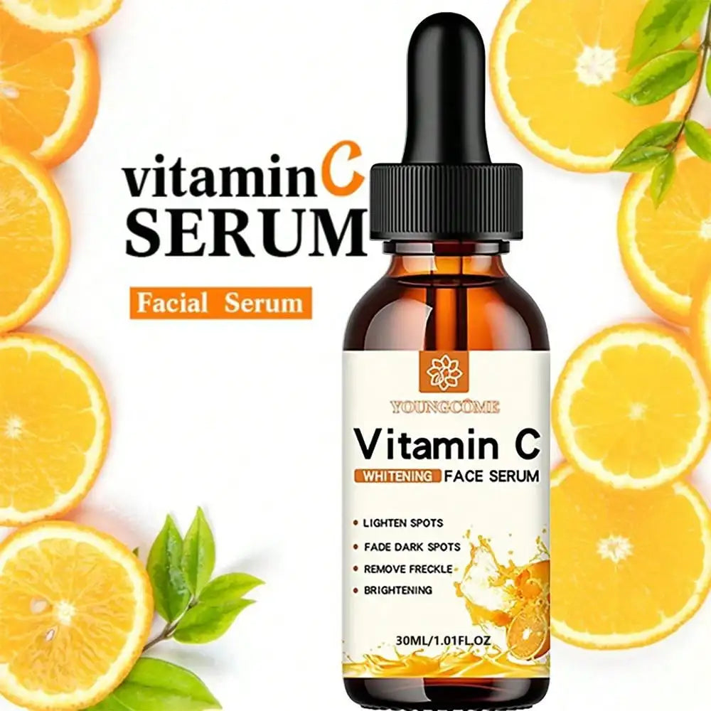 Vitamin C Facial Essence — Brightening & Repair Serum with Hyaluronic Acid (30 ml)