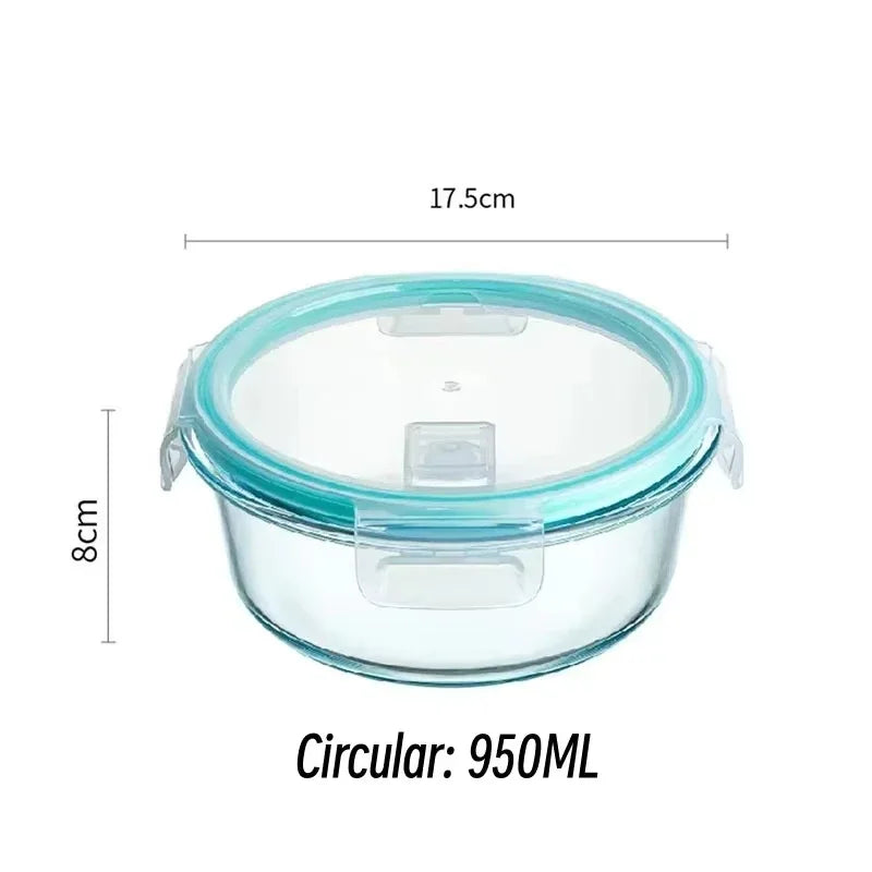 Glass Airtight Bento Lunch Box