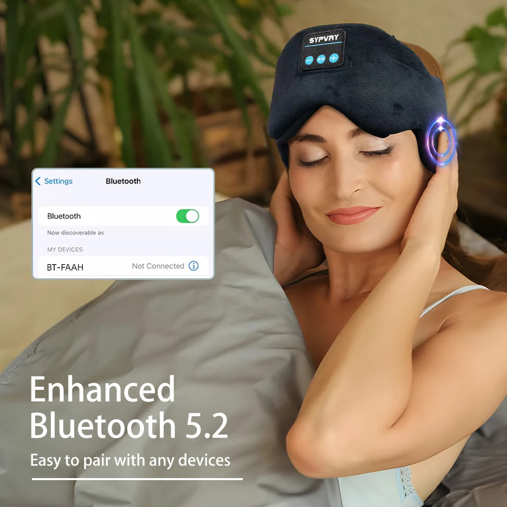Bluetooth 5.3 Sleep Mask Headphones