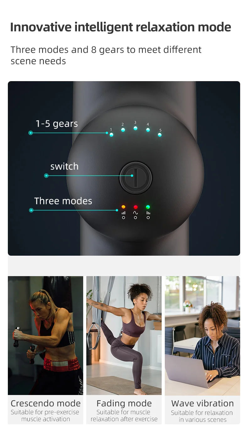Booster Electric Muscle Massage Gun