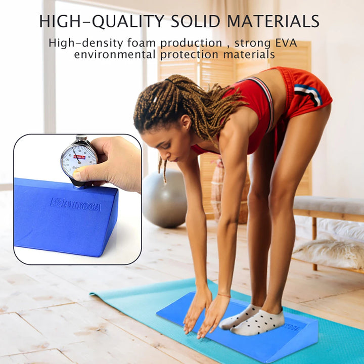 Lightweight Yoga Wedge Block Support for Home Fitness