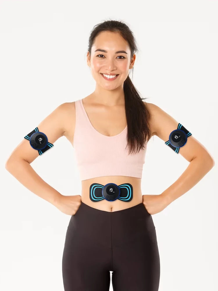 Mini EMS Neck Massager – Portable Cervical Pain Relief Patch