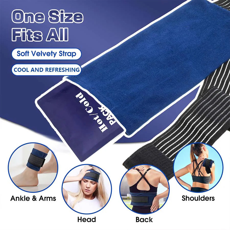 Reusable Gel Ice Pack – Hot & Cold Therapy Bag