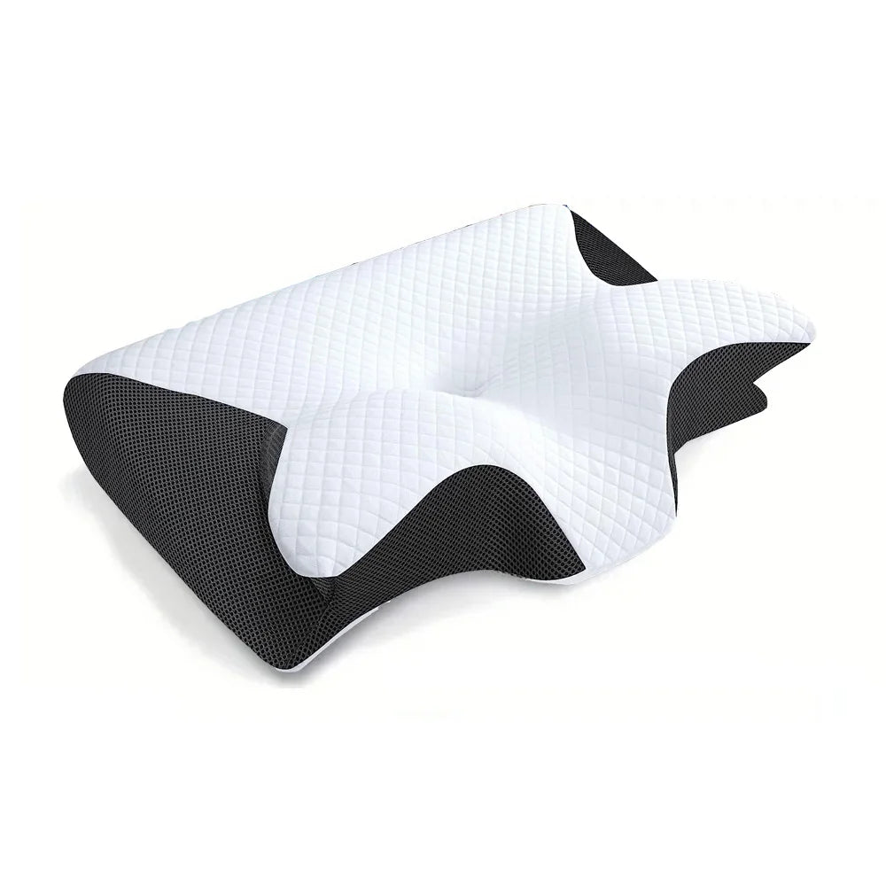 1PC Memory Foam Cervical Neck Pillow