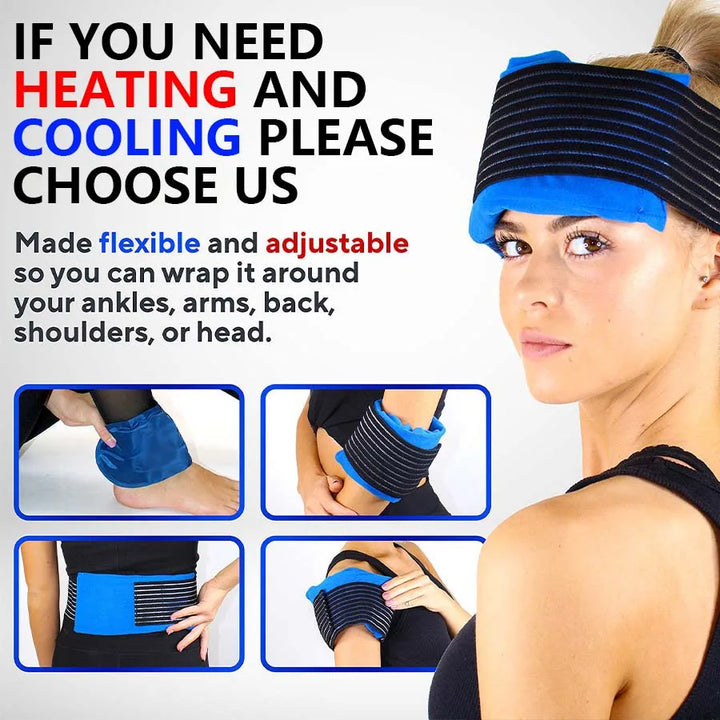 Reusable Gel Ice Pack – Hot & Cold Therapy Bag