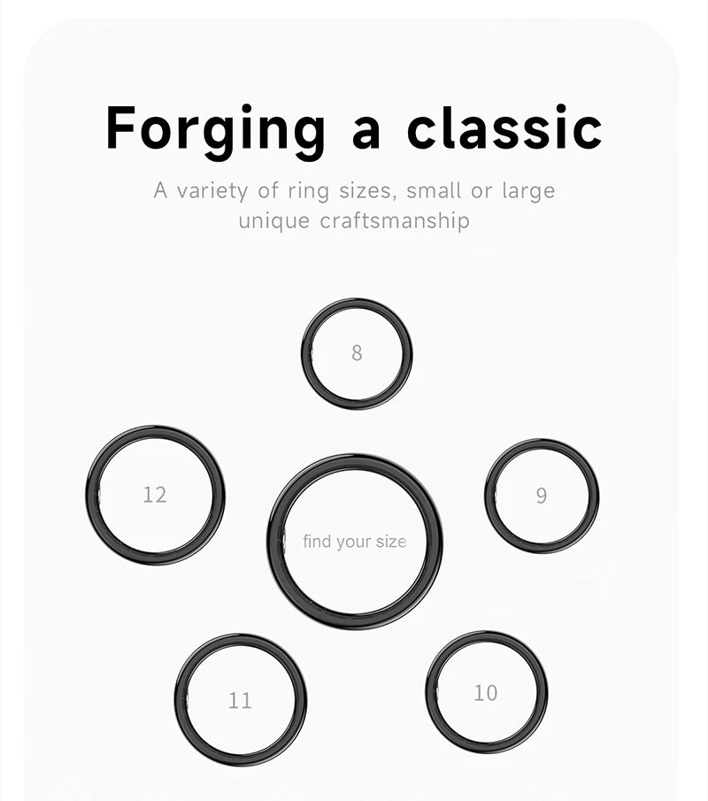 FIDI SR08 Smart Ring — LED Display Wellness Tracker with Sleep, Heart Rate & Sports Modes (Stainless Steel, 3ATM Waterproof)