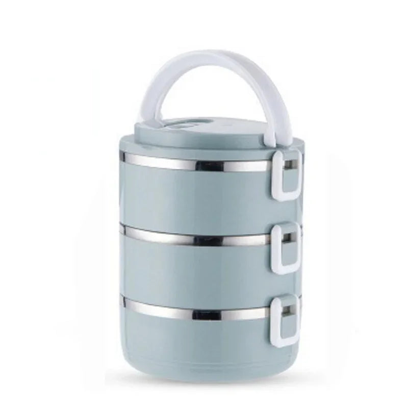 Portable Multi-layer Stainless Steel Lunch Box