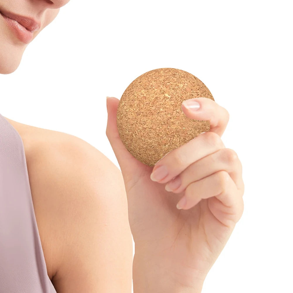 Cork Massage Ball – Deep Tissue & Yoga Therapy