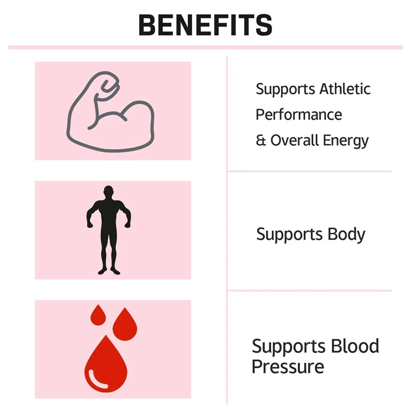 Beet Root Capsules — Support Heart Health, Blood Circulation, Immunity & Digestive Balance (30 / 60 / 120 Capsules)