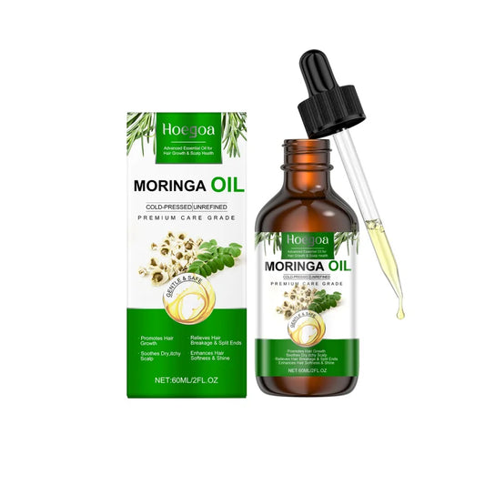 Pure Moringa Hair Oil — Nourishing Scalp & Shine Treatment for Healthy Hair Growth (50 ml)
