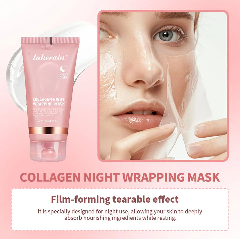 Collagen Jelly Cream — Hydrolyzed Overnight Facial Mask (75 ml)
