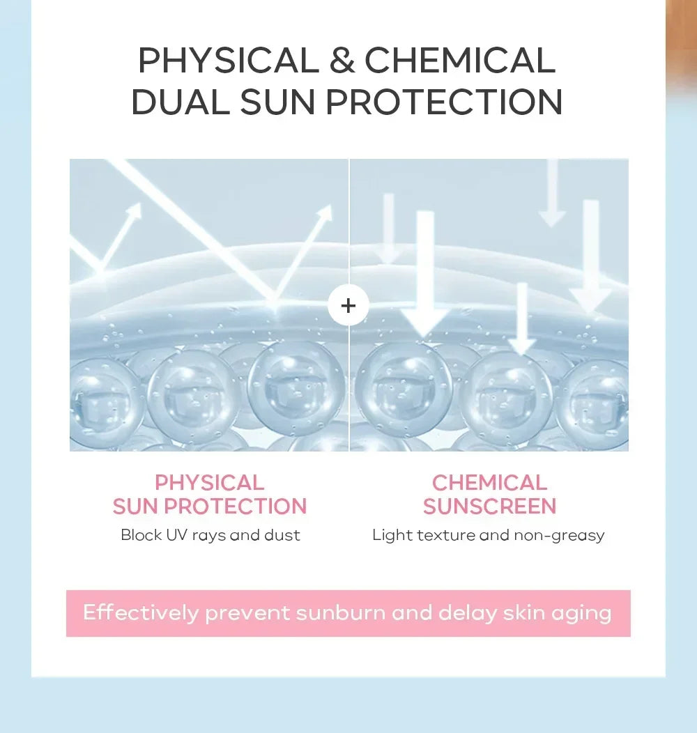 Laikou Sakura Whitening Cream — SPF 50 Sunscreen & Moisturizing Facial Protector (30 g)