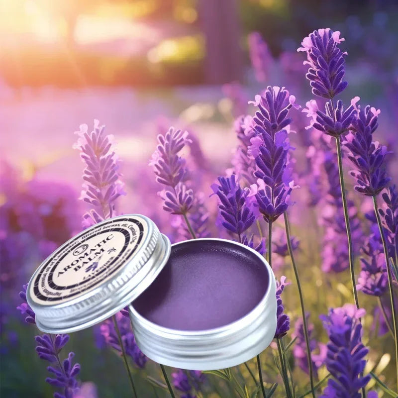 Lavender Aromatic Balm — Plant-Based Massage Cream for Relaxation, Mood Balance & Sleep Support (Unisex)